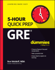GRE 5-Hour Quick Prep for Dummies By Ron Woldoff Cover Image
