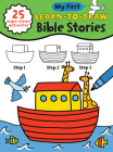 My First Learn-To-Draw: Bible Stories: (25 Wipe Clean Activities + Dry Erase Marker) (My First Wipe Clean How-To-Draw) Cover Image