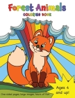 Forest Animals Coloring Book for Kids Ages 4-8! By Engage Books Cover Image
