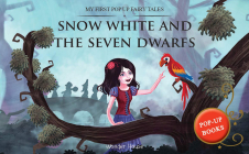 My First Pop Up Fairy Tales: Snow White and The Seven Dwarfs: Pop up Books for children By Wonder House Books Cover Image