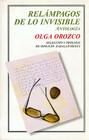 Relampagos de Lo Invisible. Antologia (Tierra Firme) By Olga Orozco, Horacio Zabaljauregui (Prologue by), Horacio Zabaljauregui (Selected by) Cover Image