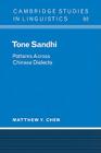 Tone Sandhi: Patterns Across Chinese Dialects (Cambridge Studies in Linguistics #92) By Matthew Y. Chen Cover Image