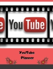 YouTube Planner: Social Media Checklist to Plan&Schedule Your Videos, Floral Handy Notebook to Help You Take Your Social Game to a New Cover Image