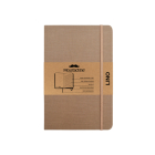 Moustachine Classic Linen Pocket Dark Tan Ruled Hardcover By Moustachine (Designed by) Cover Image