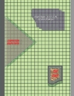 Graph Paper Notebook 8.5 x 11 IN, 21.59 x 27.94 cm [150 page]: 1 cm squares 2pt [metric] perfect binding, non-perforated, Double-sided Composition Gra By Dy Cover Image