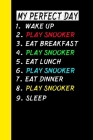 My Perfect Day Wake Up Play Snooker Eat Breakfast Play Snooker Eat Lunch Play Snooker Eat Dinner Play Snooker Sleep: My Perfect Day Is A Funny Cool No Cover Image