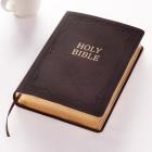 KJV Super Giant Print Lux-Leather Brown Cover Image