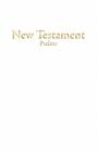 KJV Economy New Testament with Psalms, White Trade Paper Cover Image