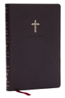 NKJV Ultra Thinline Bible, Black Leathersoft, Red Letter, Comfort Print By Thomas Nelson Cover Image