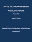 Capital and Operating Lease: A Research Report By Susan S. K. Lee Cover Image
