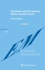 Remedies and Procedures Before the Eu Courts By René Barents Cover Image