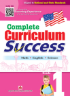 Complete Curriculum Success Grade 1 - Learning Workbook for First Grade Students - English, Math and Science Activities Children Book By Ltd Popular Book Company (Usa) (Created by) Cover Image