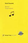 Musical Temperaments [With CDROM] By R. Steblin (Translator), Erich Neuwirth Cover Image