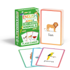 English for Everyone Junior First Words Animals Flash Cards By DK Cover Image
