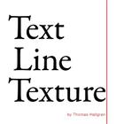 Text Line Texture By Thomas Hallgren (Illustrator), Thomas Hallgren Cover Image