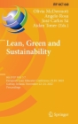 Lean, Green and Sustainability: 8th Ifip Wg 5.7 European Lean Educator Conference, Elec 2022, Galway, Ireland, November 22-24, 2022, Proceedings (IFIP Advances in Information and Communication Technology #668) By Olivia McDermott (Editor), Angelo Rosa (Editor), José Carlos Sá (Editor) Cover Image