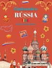 Explorando a Rússia - Livro de colorir cultural - Desenhos criativos de símbolos russos: Ícones da cultura russa se misturam em um incrível livro para Cover Image