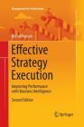Effective Strategy Execution: Improving Performance with Business Intelligence (Management for Professionals) By Bernd Heesen Cover Image