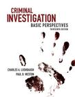 Criminal Investigation: Basic Perspectives By Charles Lushbaugh, Paul Weston Cover Image