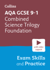 Collins GCSE Science 9-1 — AQA GCSE 9-1 COMBINED SCIENCE TRILOGY FOUNDATION EXAM: Interleaved command word practice Cover Image