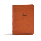CSB On-the-Go Bible, Ginger LeatherTouch Cover Image