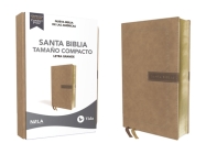Nbla Santa Biblia, Letra Grande, Tamaño Compacto, Leathersoft, Beige, Edición Letra Roja Cover Image