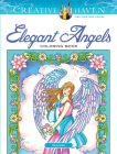 Creative Haven Elegant Angels Coloring Book (Creative Haven Coloring Books) Cover Image