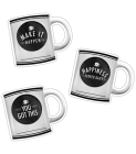 Industrial Cafe Motivational Coffee Mugs Cut-Outs Cover Image