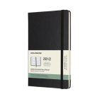 Moleskine 2021-2022 Weekly Horizontal Planner, 18M, Large, Black, Hard Cover (5 x 8.25) By Moleskine Cover Image