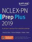 NCLEX-PN Prep Plus 2019: 2 Practice Tests + Proven Strategies + Online + Video (Kaplan Test Prep) Cover Image