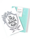 Scripture Coloring Cards: Color, Share, and Inspire Cover Image