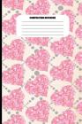 Composition Notebook: Pink Flower Petal Hearts Motif (100 Pages, College Ruled) Cover Image