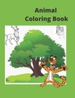Animal Coloring Book: Activity Coloring Pades for Kids By Anima Vero Cover Image