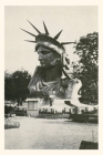 Vintage Journal Statue of Liberty Head, New York Cover Image