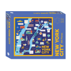New York City Map: 500-Piece Jigsaw Puzzle (Map Puzzle) Cover Image