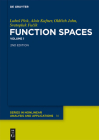 Function Spaces, 1 By Lubos Pick, Alois Kufner, Oldřich John Cover Image
