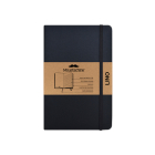 Moustachine Classic Linen Pocket Black Ruled Hardcover By Moustachine (Designed by) Cover Image