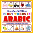 First Words In Arabic: (More than 300 words) A bilingual Arabic English picture book for kids Cover Image
