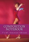 Composition Notebook: With a Gymnastics and Balance Beam Theme, 7 X 10 Wide Ruled, 150 Pages By Mayer Cover Image