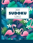 200 Sudoku 12x12 difícil Vol. 5: com soluções e quebra-cabeças bônus By Morari Media Pt Cover Image