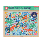 Rainforest 100 Piece Wood Puzzle + Display By Illustrated By Nadia Taylor Mudpuppy (Created by) Cover Image