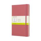 Moleskine Classic Notebook, Large, Plain, Pink Daisy, Hard Cover (5 x 8.25) Cover Image