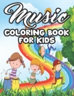 Music Coloring Book For Kids: Illustrations And Designs Of Musical Instruments To Color, Coloring And Tracing Activity Pages By Simiplieffortless Inkpress Cover Image