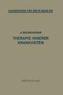 Therapie Innerer Krankheiten By Alfred Goldscheider Cover Image