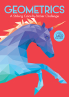 Geometrics: A Striking Color-By-Sticker Challenge By Babs Ward (Illustrator) Cover Image
