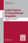 Logical Aspects of Computational Linguistics: 8th International Conference, Lacl 2014, Toulouse, France, June 18-24, 2014. Proceedings Cover Image