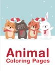 Animal Coloring Pages: Creative haven christmas inspirations coloring book By Creative Color Cover Image