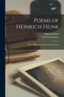 Poems of Heinrich Heine: Three Hundred and Twenty-five Poems Cover Image