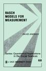 Rasch Models for Measurement (Quantitative Applications in the Social Sciences #68) Cover Image