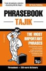 English-Tajik phrasebook and 250-word mini dictionary By Andrey Taranov Cover Image